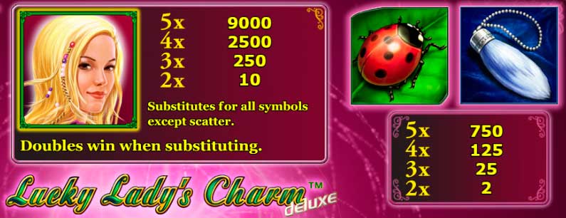 игровой автомат lucky lady's charm deluxe